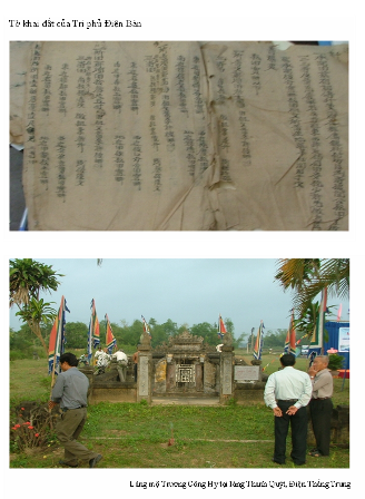 Lăng mộ cụ Trương Công Hy được công nhận là di tích quốc gia
